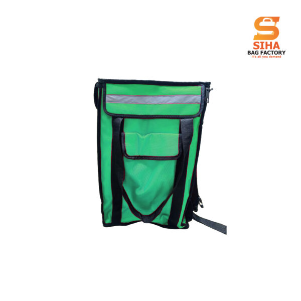 Grocery Delivery Bag- Green - Image 3