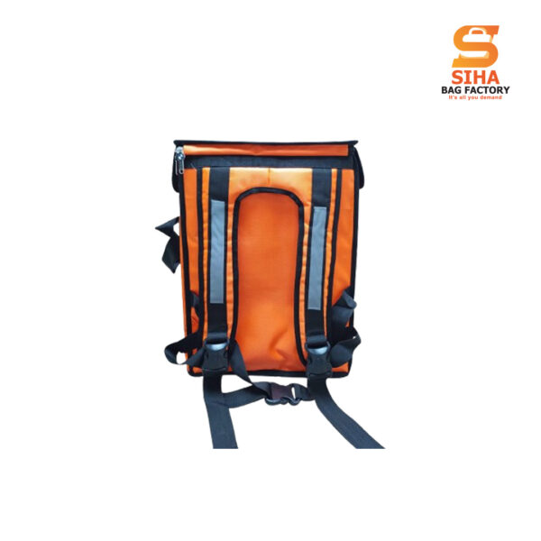 Parcel Delivery Bag- Orange - Image 2
