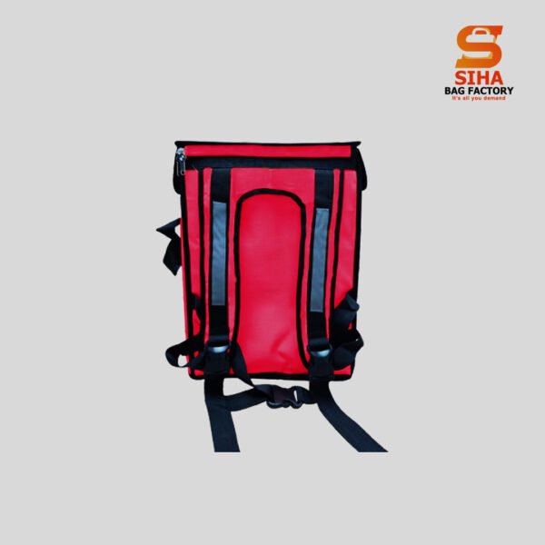 Parcel Delivery Bag-Red - Image 3